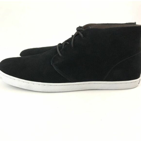 COLE HAAN Black Suede Chukka Boots Sneakers Pinch Weekender Mens Size 9.5 main image 5